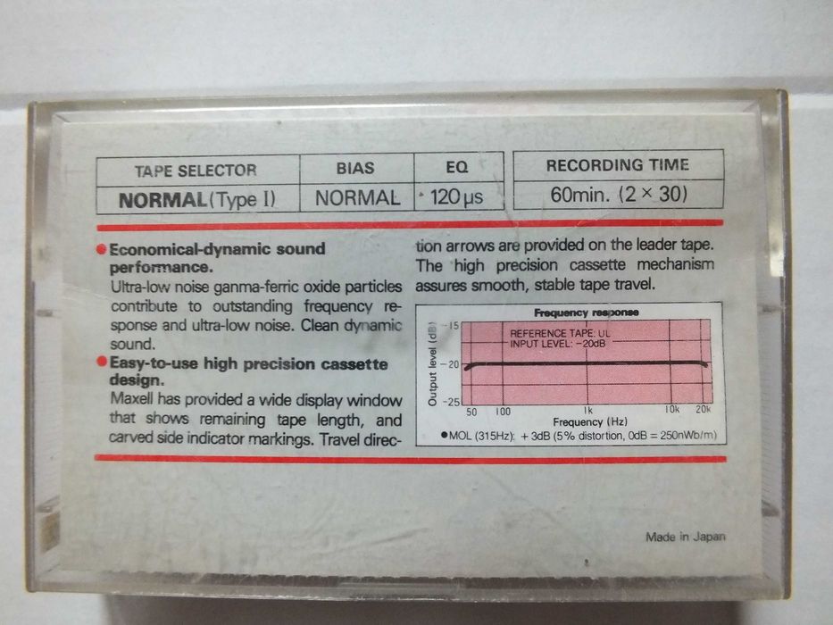 3szt. kaseta magnetofonowa MAXELL , FUJI FR-I 60, lata 80 New Romantic