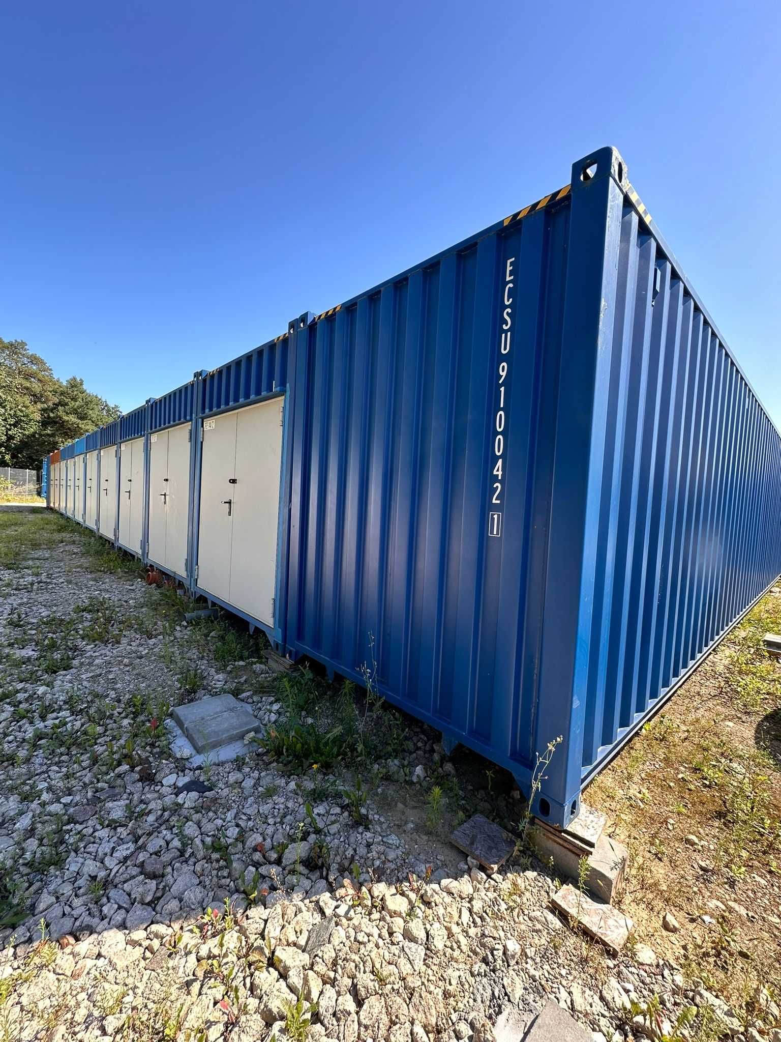 Kontener boxy samoobsługowe Self Storage wynajem garaż magazyn Poznań