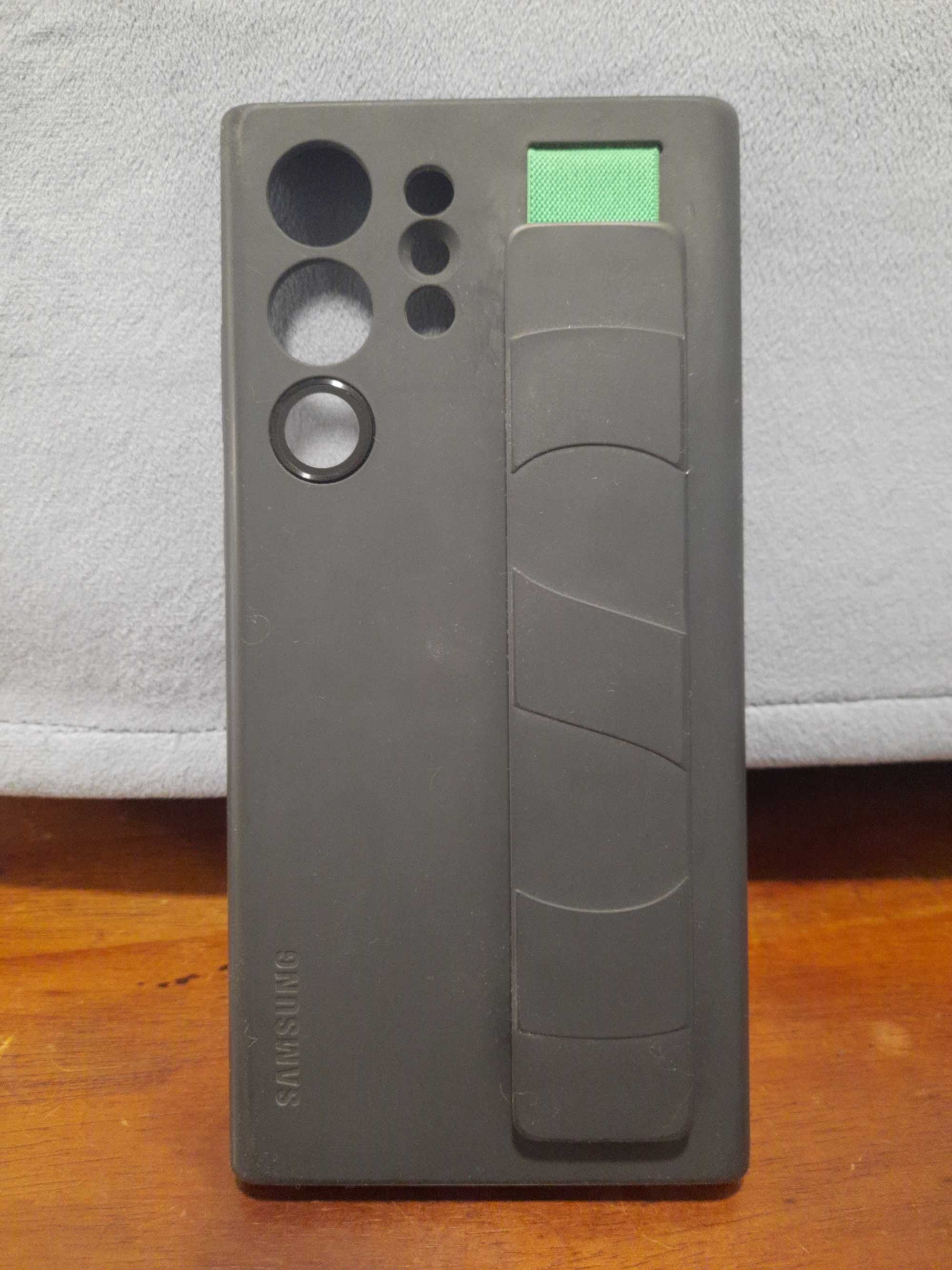 Capa de Silicone com Fita Genuina para Samsung Galaxy S23+