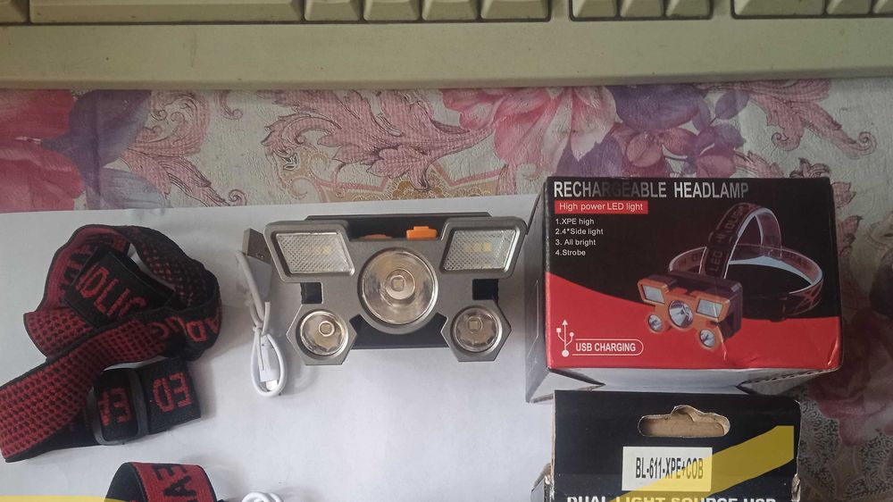 Фонарь налобный .