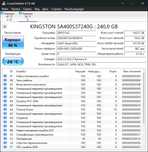 SSD Kingston SA400S37 на 240 Gb