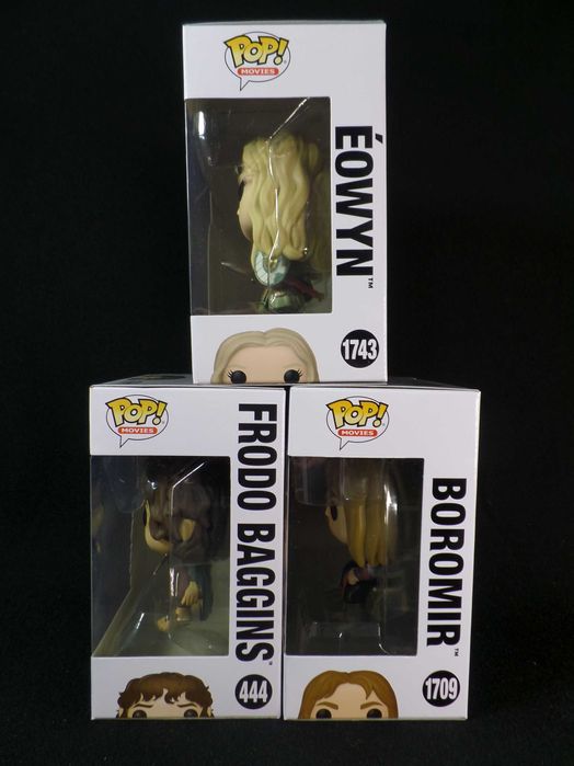Фігурки "Володар перснів": Фродо, Еовін, Боромір (Funko Pop LOTR)