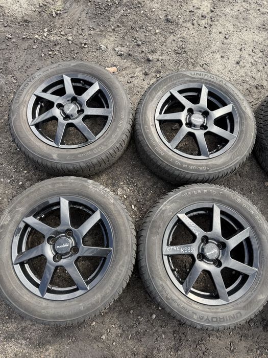 Felgi aluminiowe 4x100 15x6,5j et40 Renault Opel Kia Toyota itp