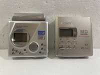 Leitores gravadores Mini disc Sony e Sharp