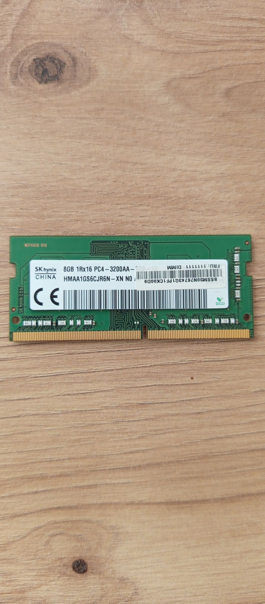 RAM DDR4 8 GB 3200 MHZ