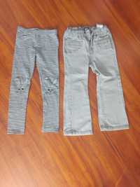 Sprzedam legginsy, jeansy rozmiar 110