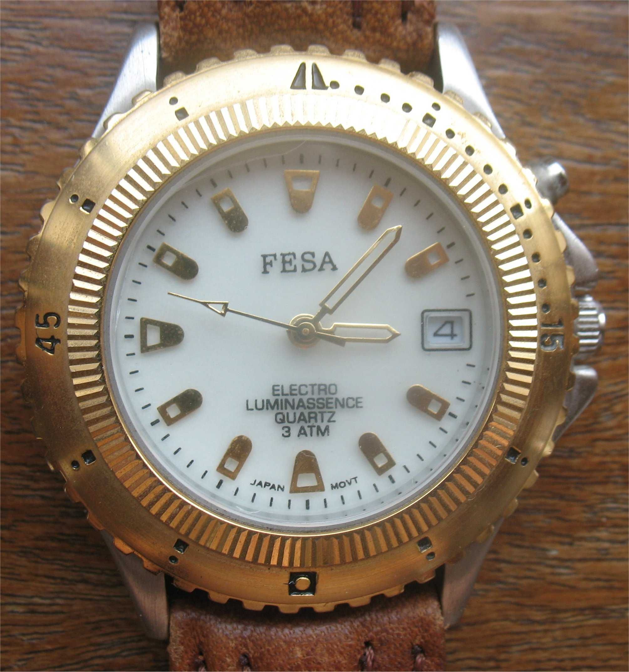 Relógio Vintage - Fesa Electro Luminassence, 3 ATM