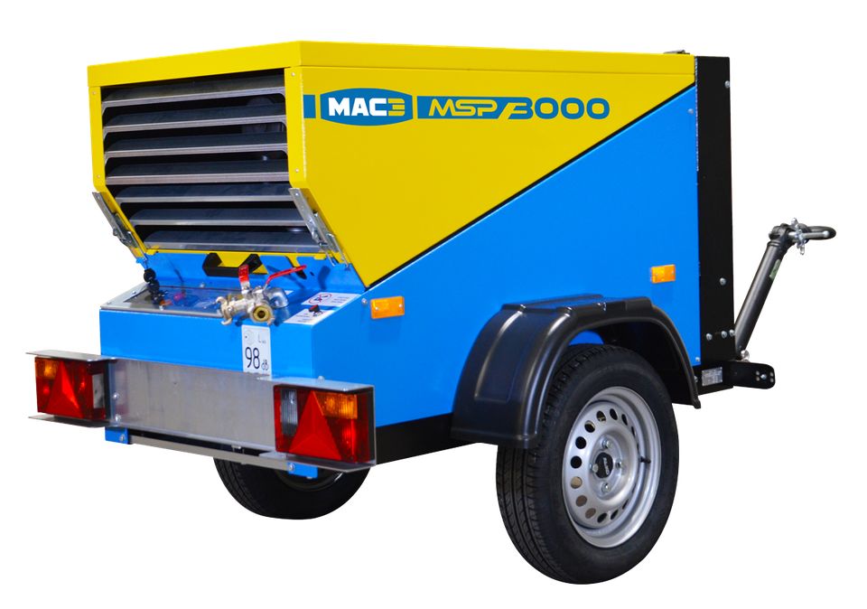 Компрессор Дизельный 5 кубов - компресор MSP5000 MAC3 (Франция)