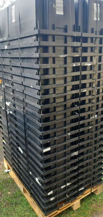 600x400x300 pojemniki plastikowe skrzynki magazynowe transportowe