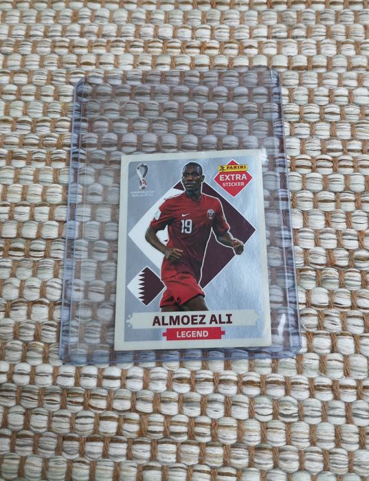 Cromo extra legend Almoez Ali Prata