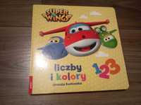 Książka dla dzieci Super Wings Liczby i Kolory