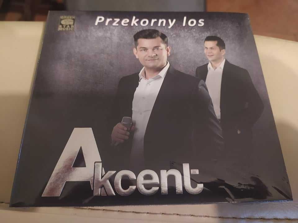 cd Akcent -"Przekorny los",płyta w folii, nowa