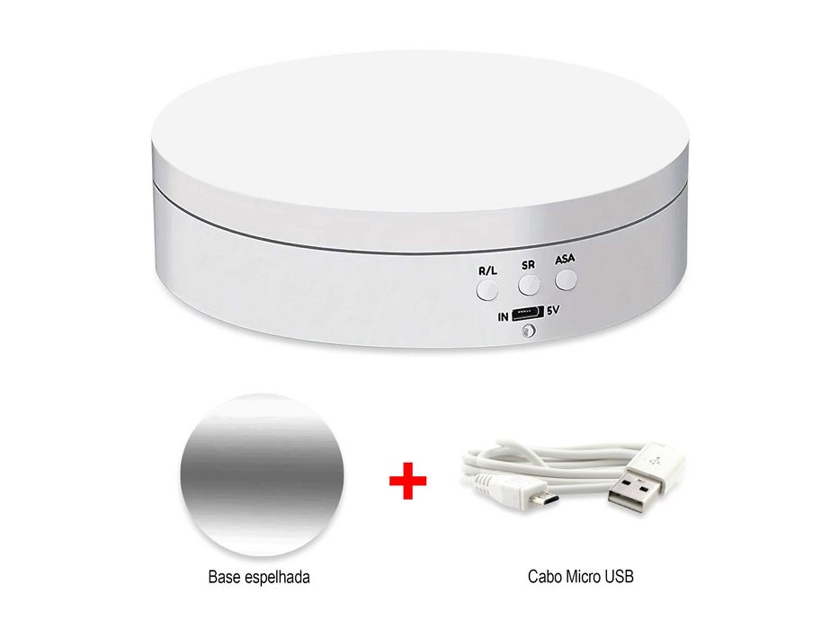 360° Rotating Stand with 3 Speeds for Display and Video64309924353667122