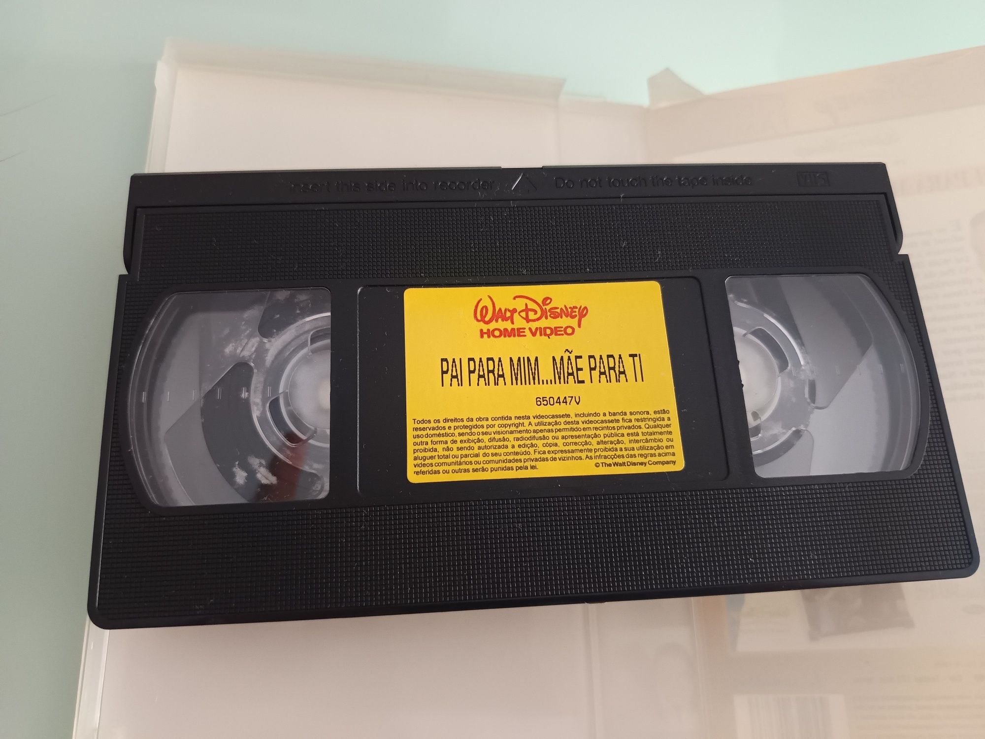 VHS Disney pai para mim.mae para ti