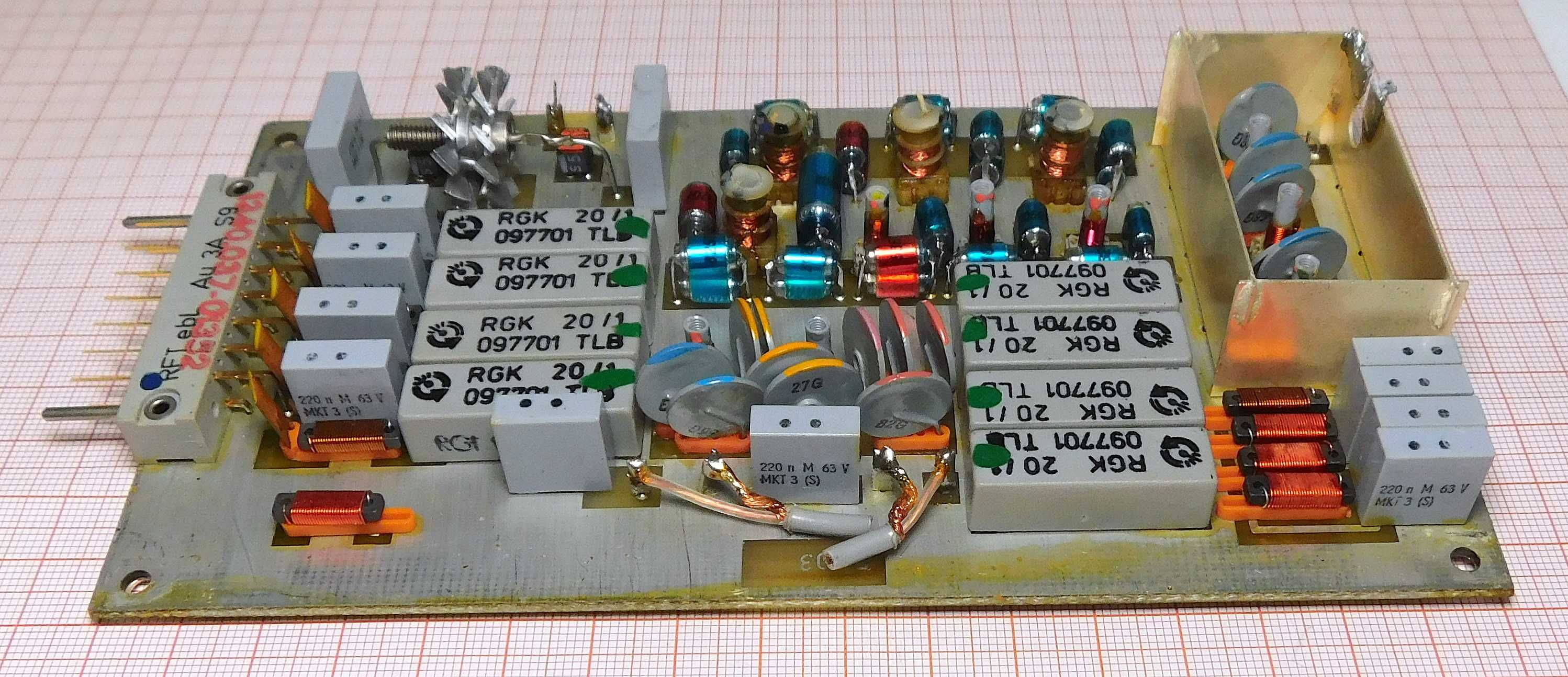moduł elektroniczny odbiornika radiowego 52963 EKD300 RFT [24]11