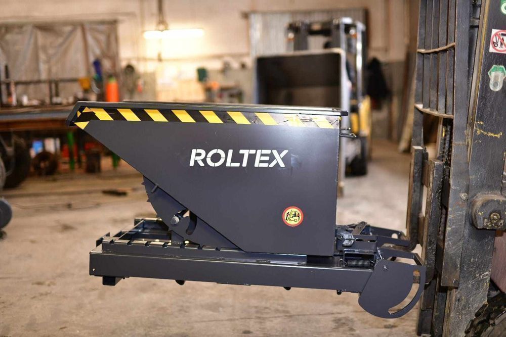 Kontener / Pojemnik metalowy / Koleba / Kontener samowyładowczy 350L