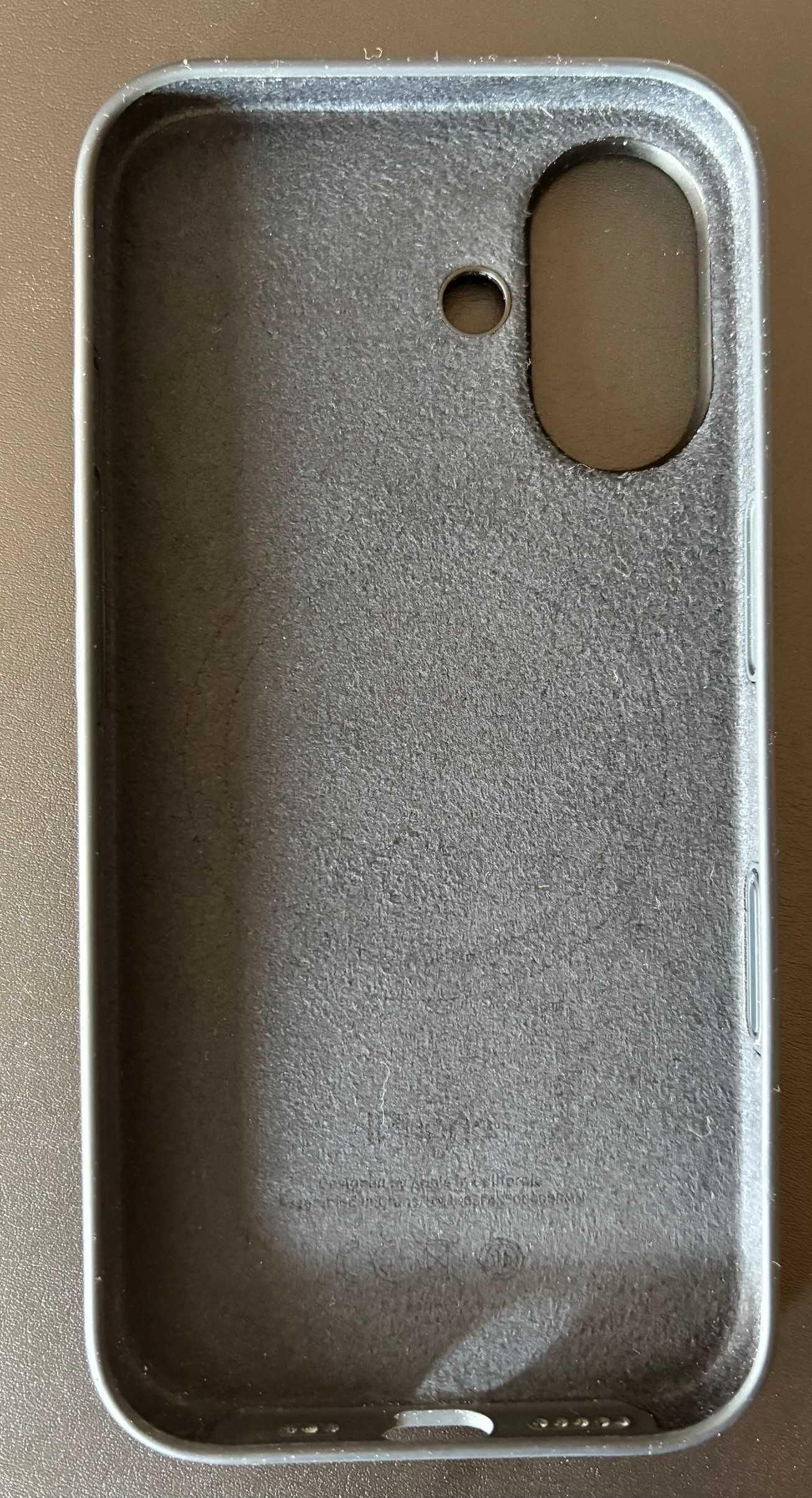 Iphone 16 Etui z MagSafe Silicon CZARNE ORYGINALNE z Apple