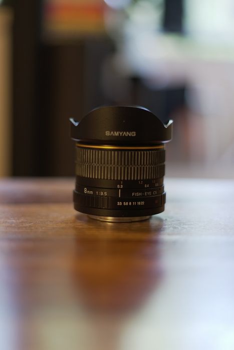 Samyang 8mm f3.5 Fish Eye CS Sony A