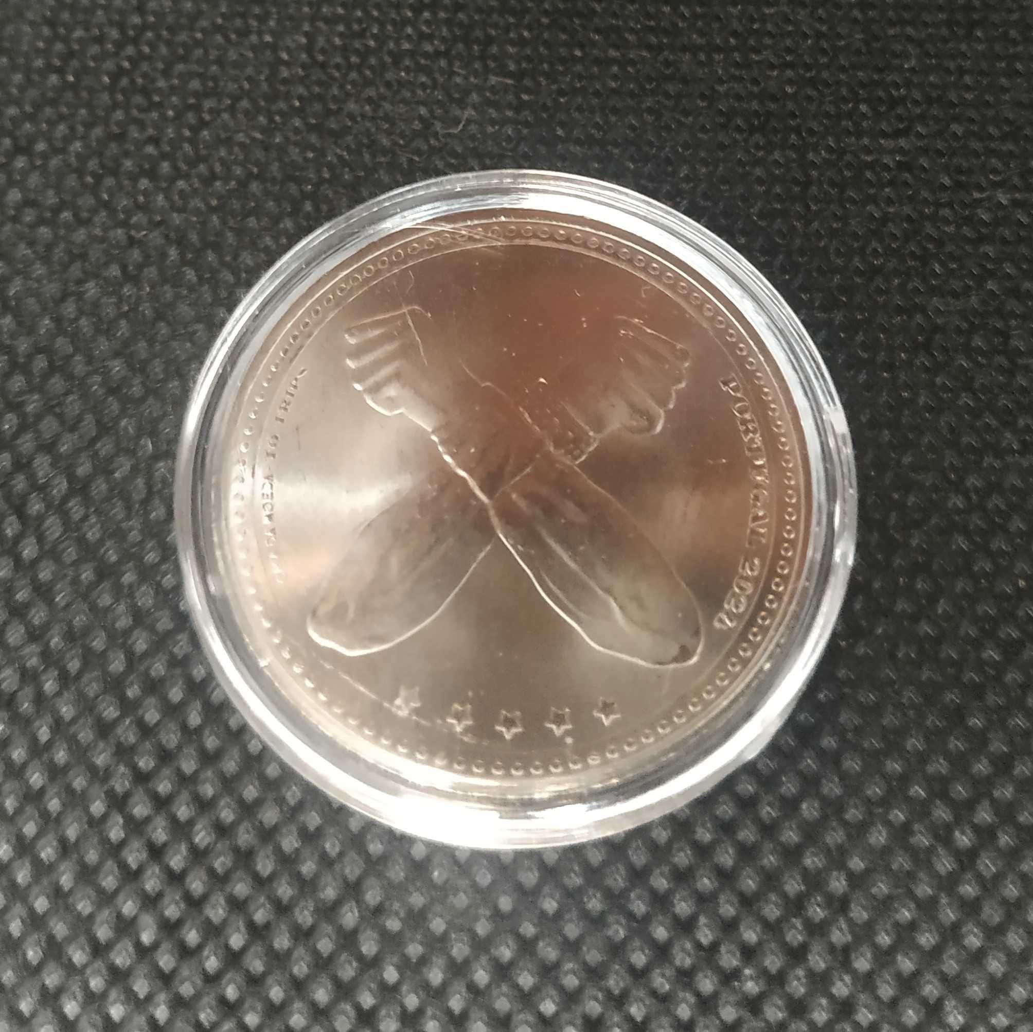 Moeda Comemorativa Xutos e Pontapés Prata Proof +  OFERTA