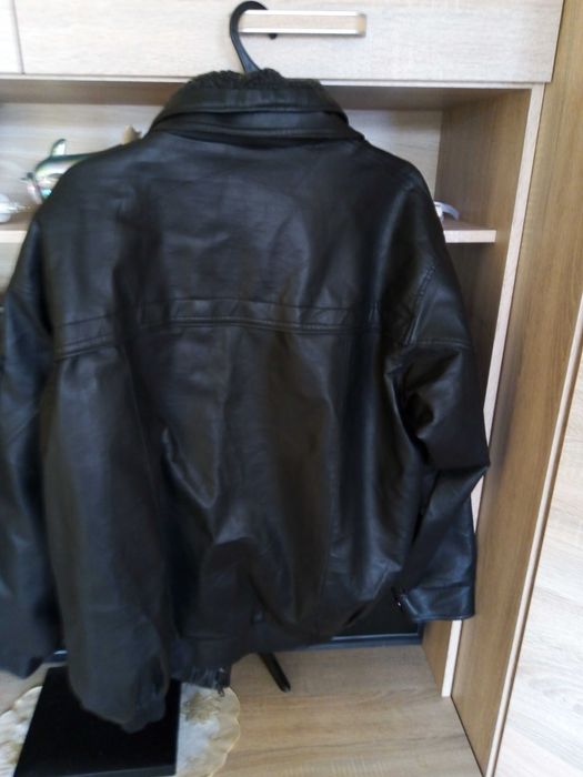 Kurtka męska skóropodobna
