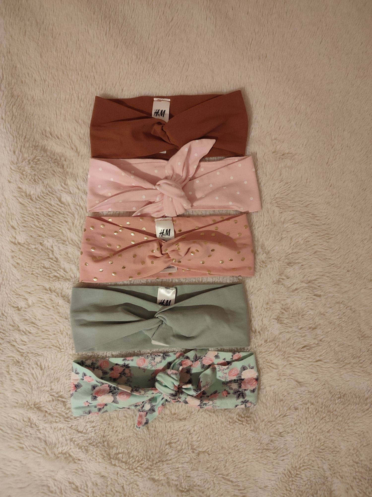 REZERWACJA Zestaw opasek H&M na wiosnę 2-3 latka