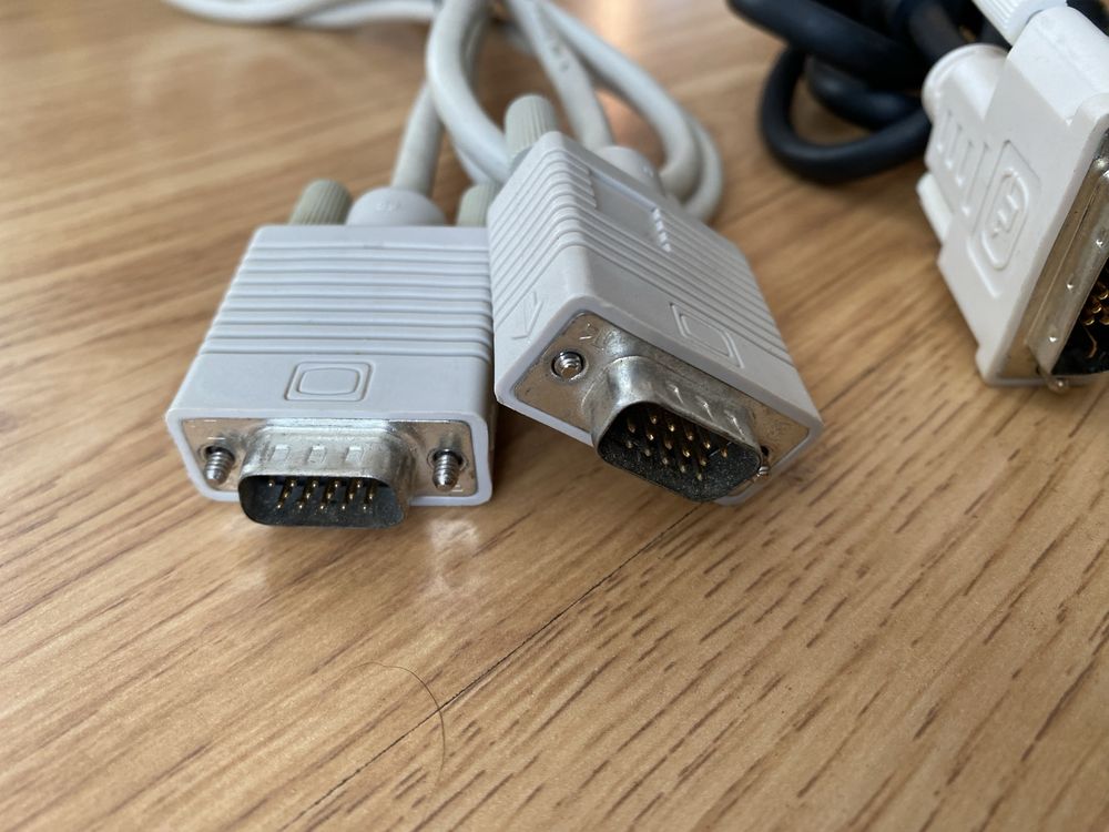 Продам кабели dvi to dvi,vga to vga,scart to scart