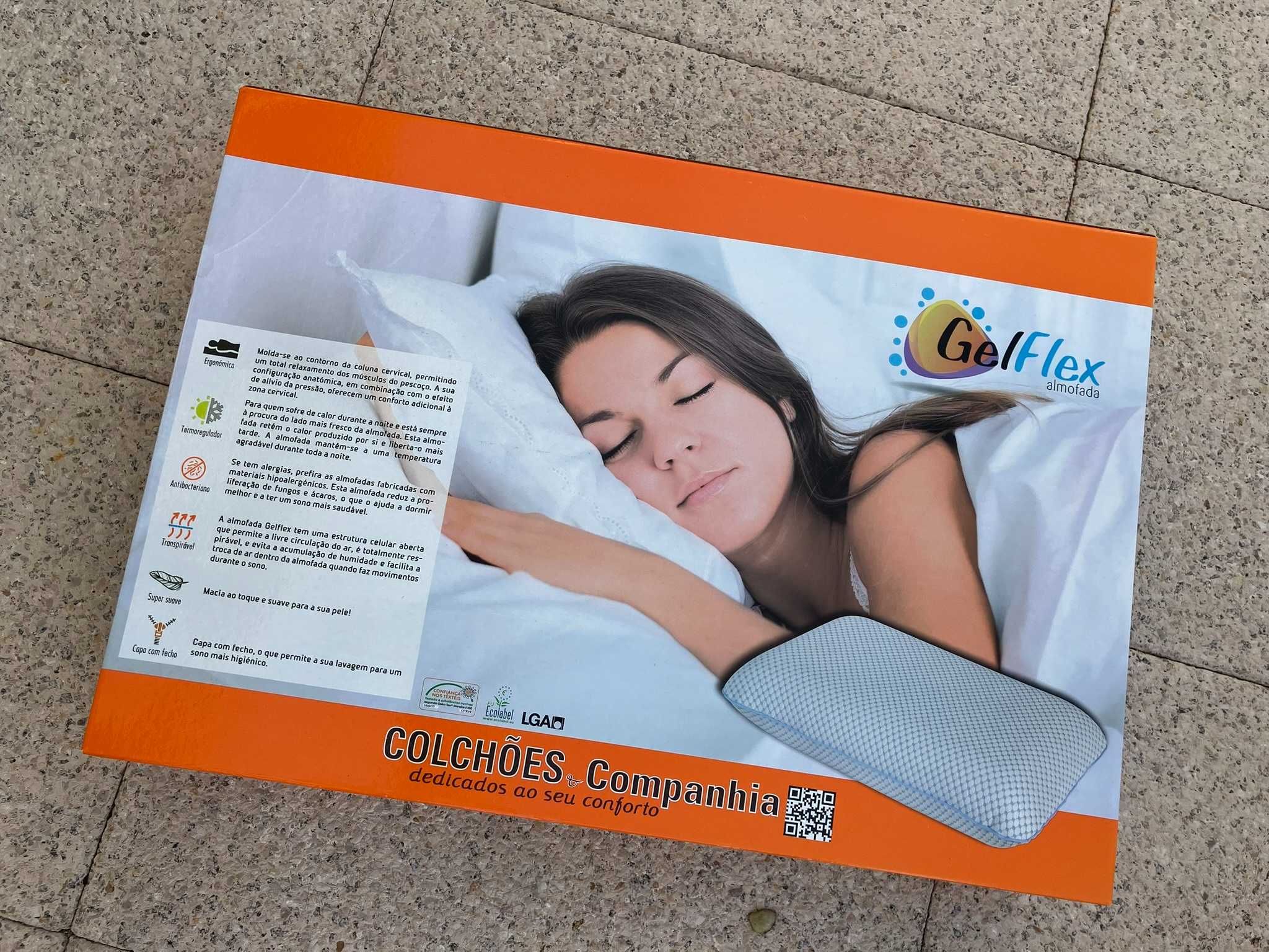 Almofada 18 GEL FLEX 60 X 40cm (Colchões & Companhia)