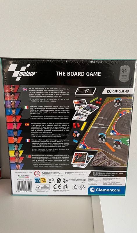 Jogo de tabuleiro moto GP