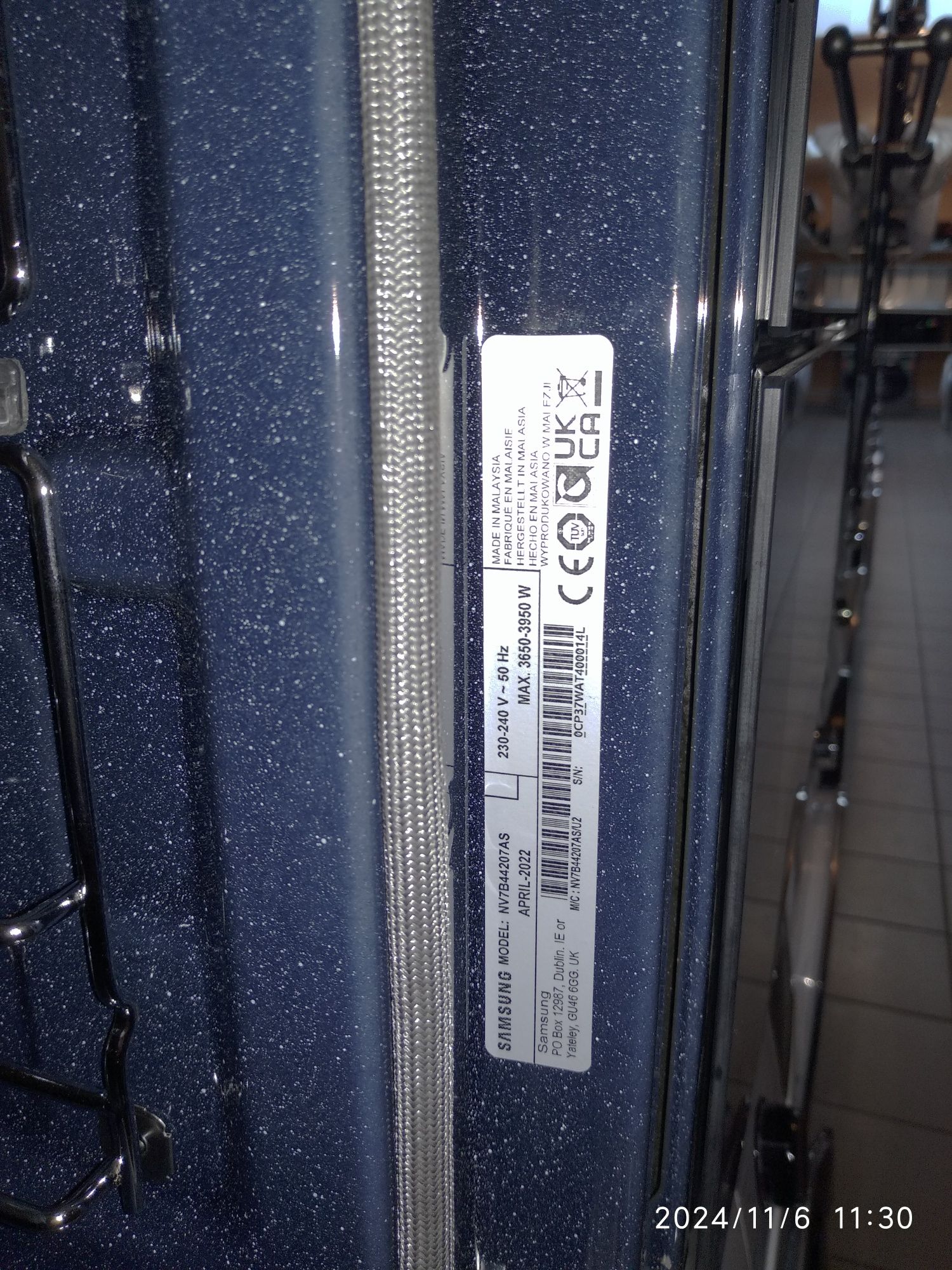OUTLET Janki ul Wspólna 6 Piekarnik SAMSUNG NV7B44207AS U2