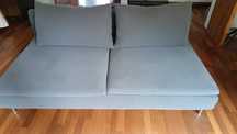 Sofa Ikea soderhamn, moduł trzyosobowy ciemnoszara bdb