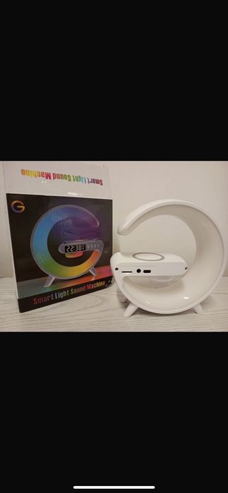 lampa stołowa z ładowaniem bezprzewodowym