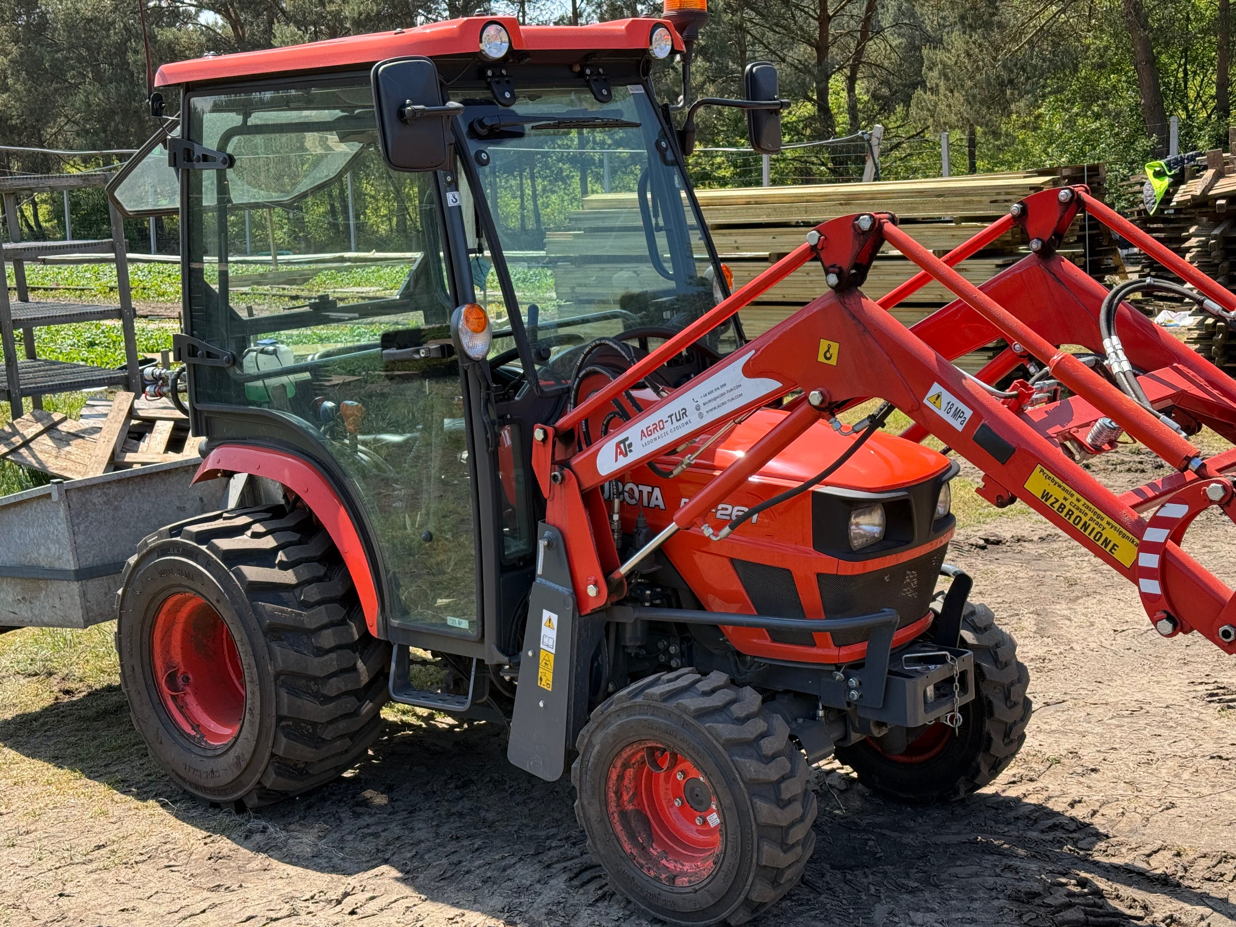 Kubota  EK1-261 sprzedaż lub cesja leasingu