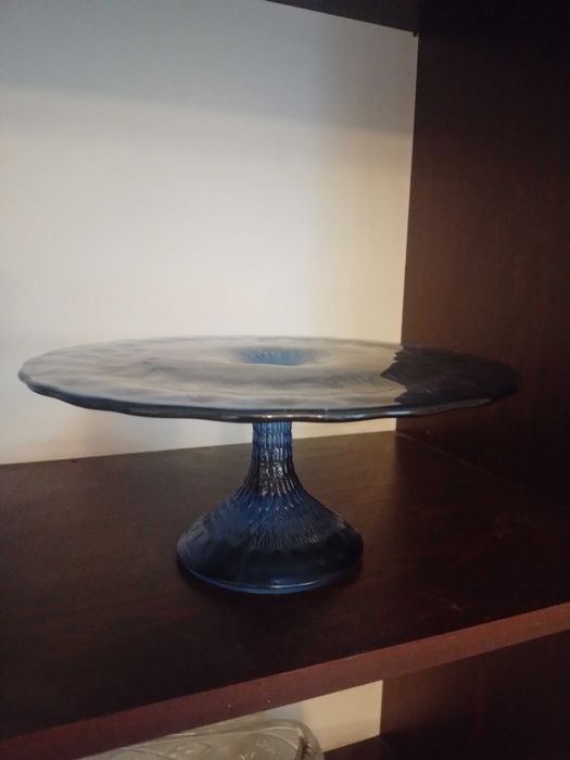 Kobaltowa patera Ząbkowice Eryka Trzewik Drost