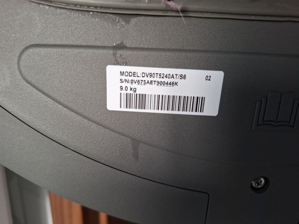 Suszarka SAMSUNG DV90T5240AT Optimal Dry AI Control