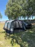 Namiot KAMPA Touring air rh wraz z dedykowana listwa do multivana