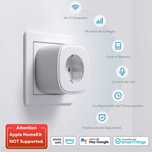 NOVAS! KIT 2 tomadas inteligentes Alexa Home mede consumo 16A 2,4GHz