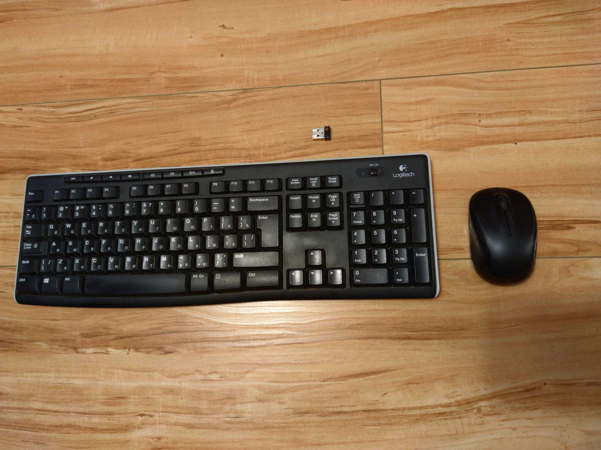 Комплект беспроводные клавиатура Logitech K270 и мышка Logitech M325