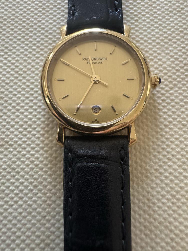 Raymond Weil ouro original certificado!