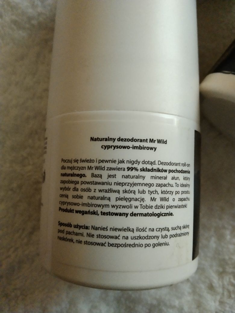 Antyperspirant w sztyfcie kulce Organic żel płyn Oliwka balsam krem