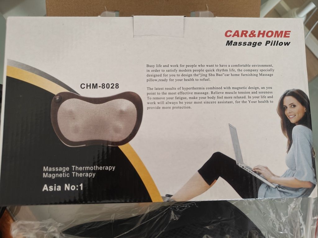 Almofada de massagens NOVA