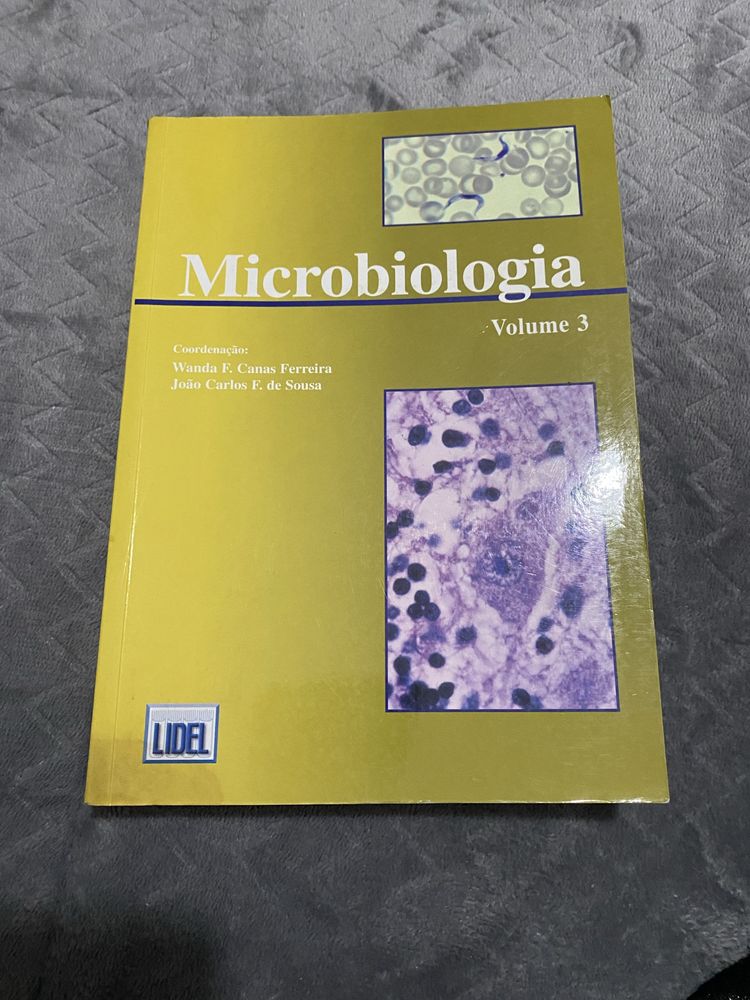 Livro microbiologia volume 3 portes incluidos