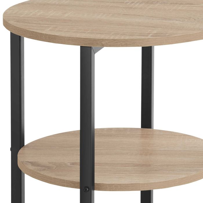 Stolik boczny Colchester industrialny jasny lub ciemny OUTLET