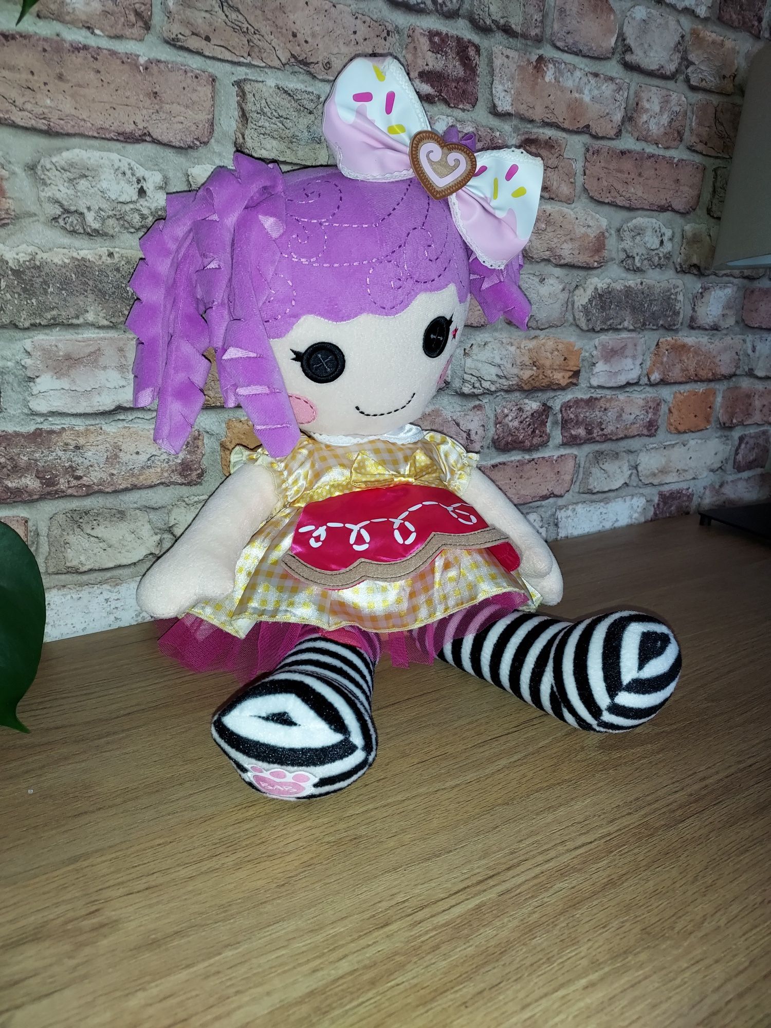 Lalka szmaciana Lalaloopsy 55 cm robiona przez Bulid a bear Workshop