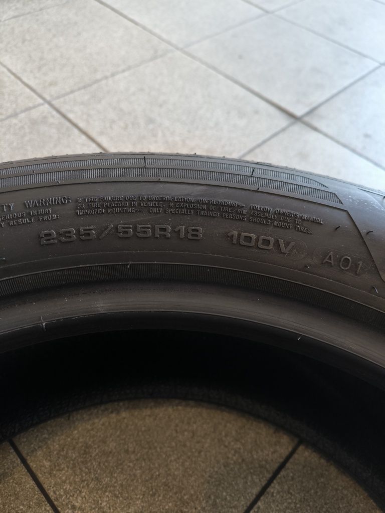 Okazja ! Opony letnie 235/55 R18 100v Goodyear Eagle F1 Asymmetric 3