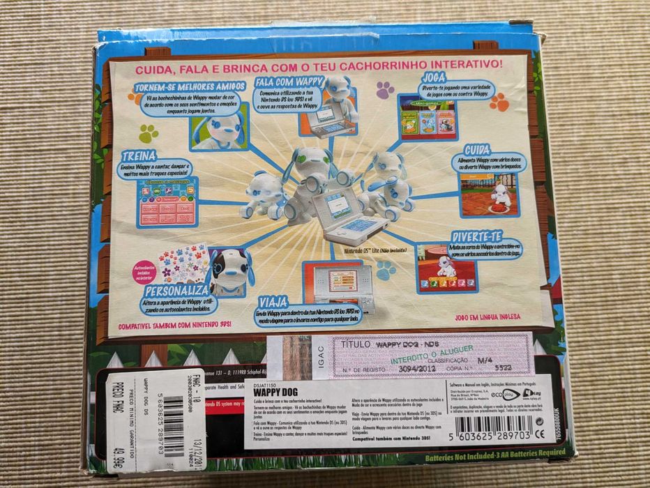 Vendo Jogo Wappydog - Nintendo DS