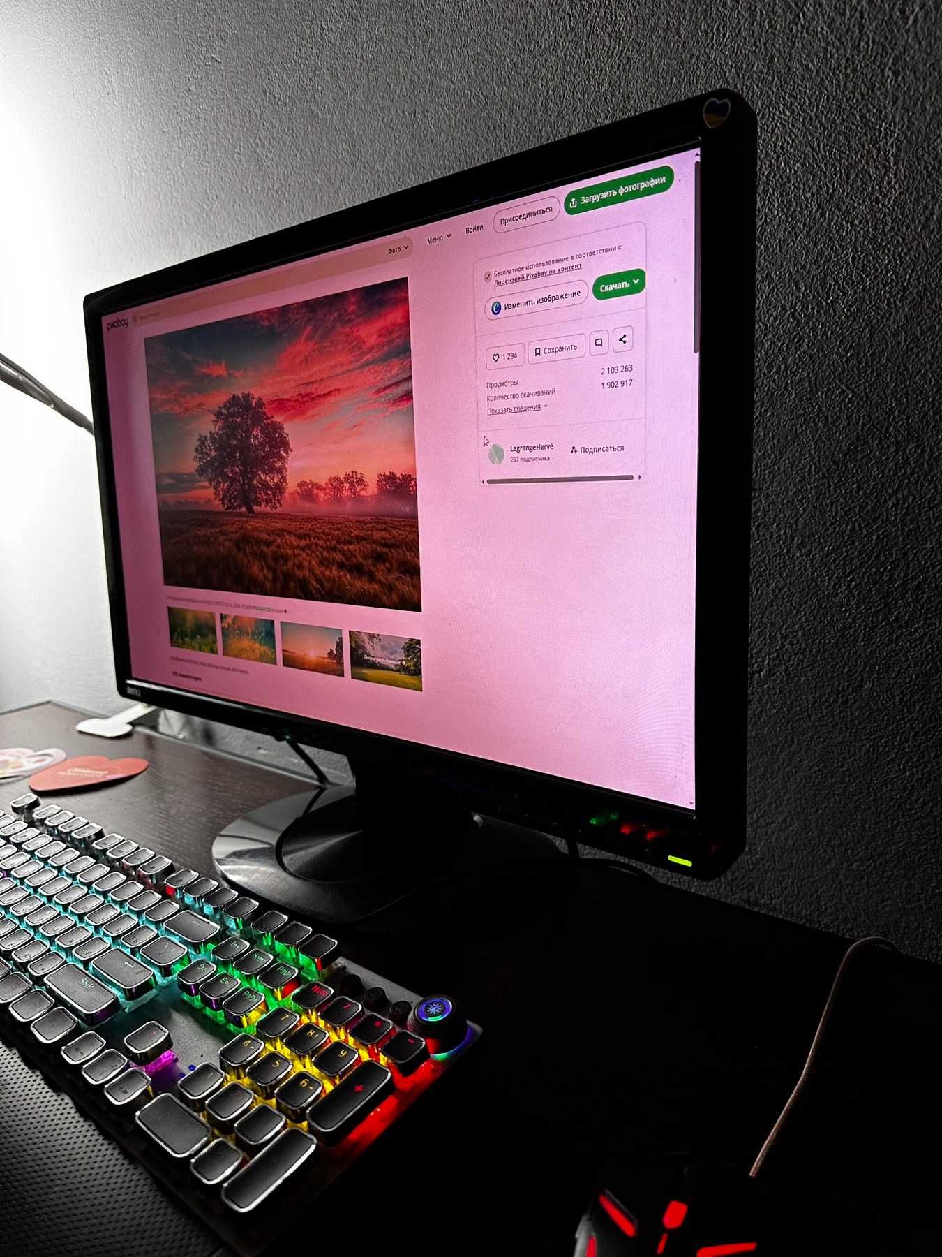Монітор BenQ G2320HDBL 23 " чорний