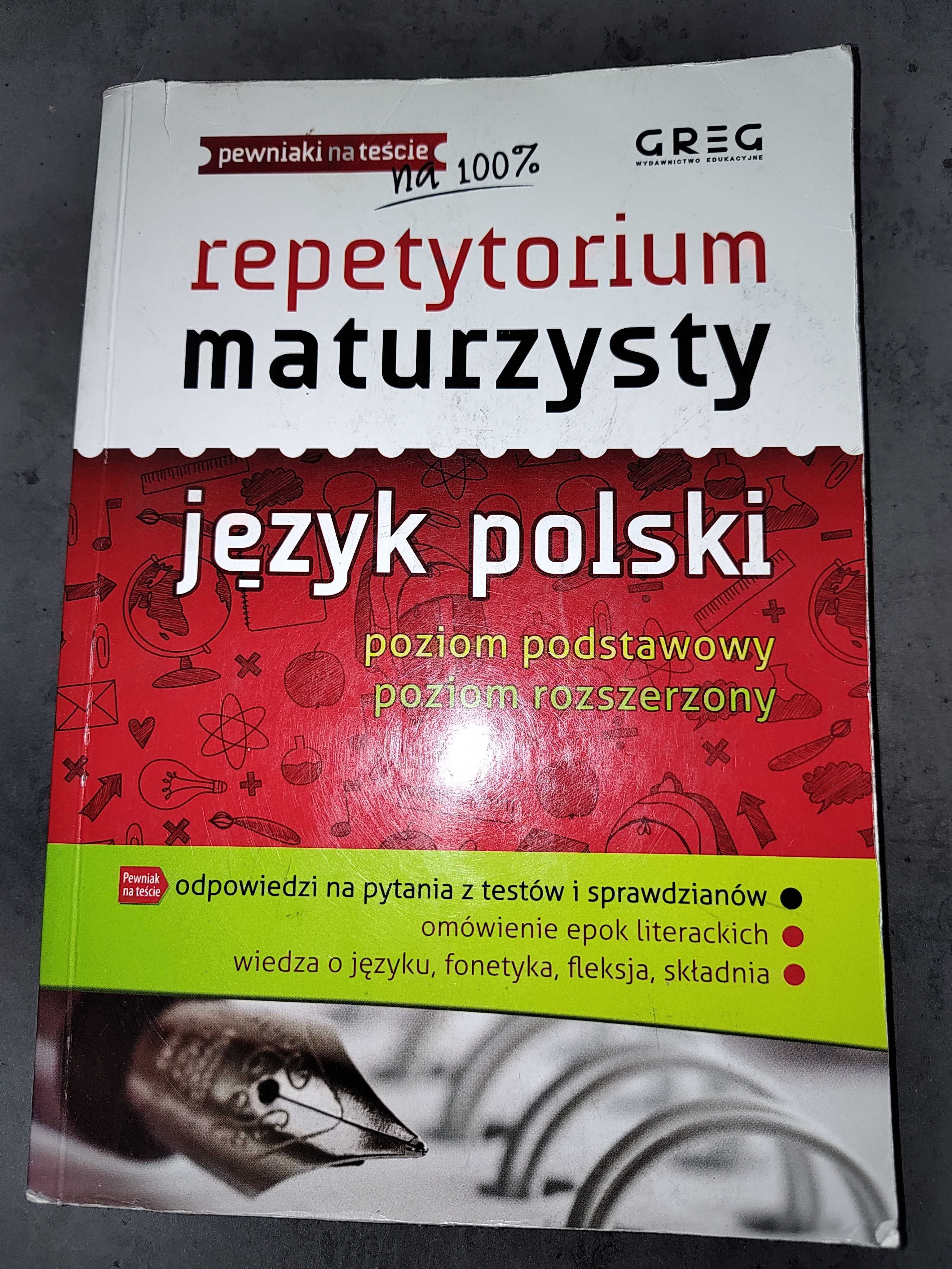 Repetytorium maturzysty język polski Greg