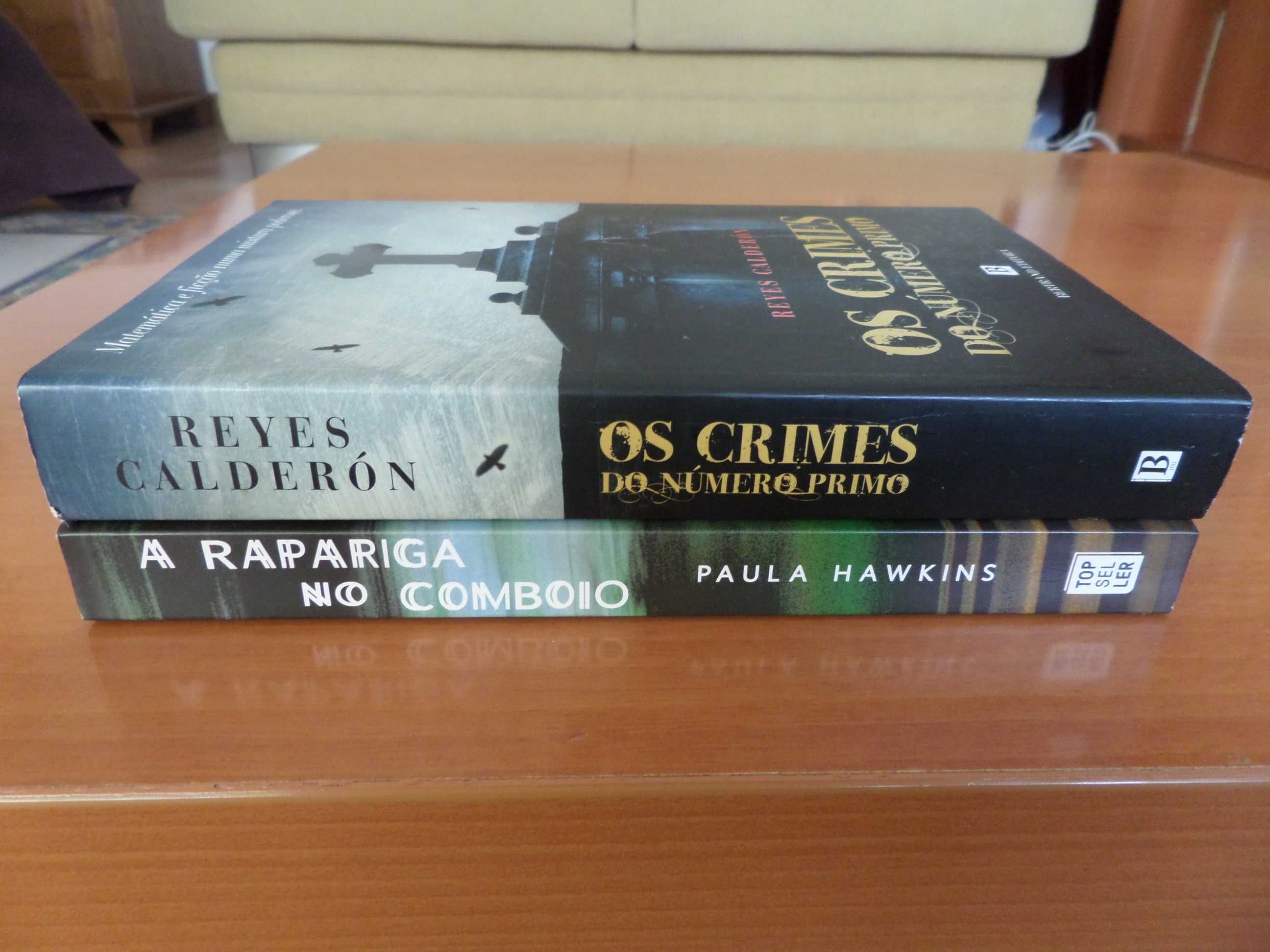 CL# - Lote de 2 Livros Reyes Calderón e Paula Hawkins