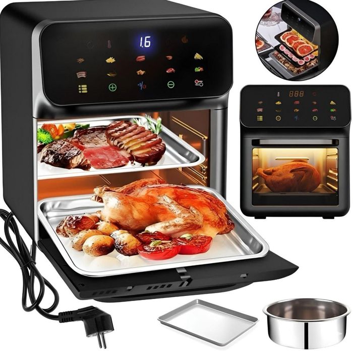 Аерогриль Silver Crest 15 л 3000 Вт з сенсорною панеллю