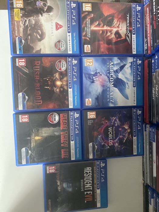 Gry Ps4 VR hity dla dzieci Sprzedam zamienie (różne ceny)